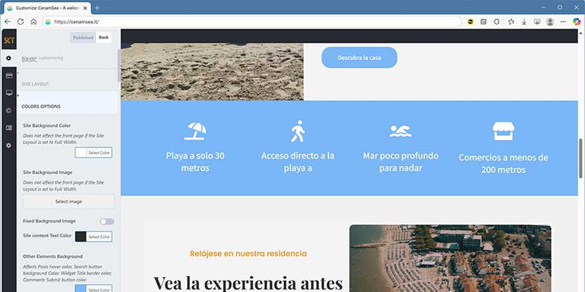 Sito professionale completo per la gestione delle prenotazioni dirette